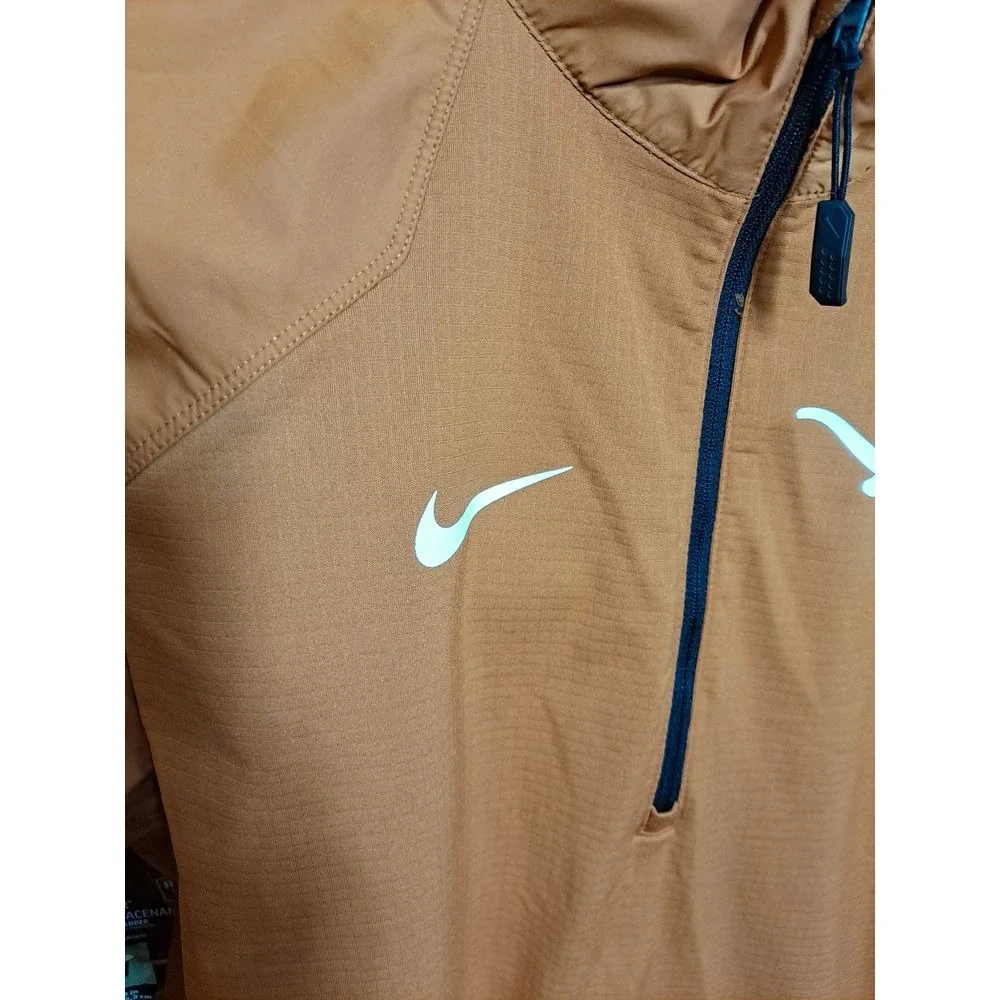 Nike‎ Dri-FIT Pullover Texas Longhorns Half-Zip Jacket Athletic Small